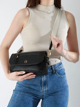 Cross Body Tas Zip Lulu castagnette zip YRONDE-vue-porte